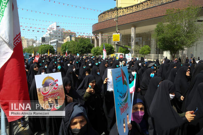 مراسم بزرگداشت روز جهانی قدس در آستان قدس رضوی