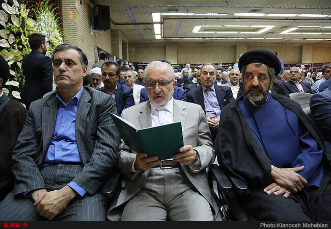 تصاویر حضور شخصیت‌های سیاسی در مراسم ترحیم برادر حسین مرعشی