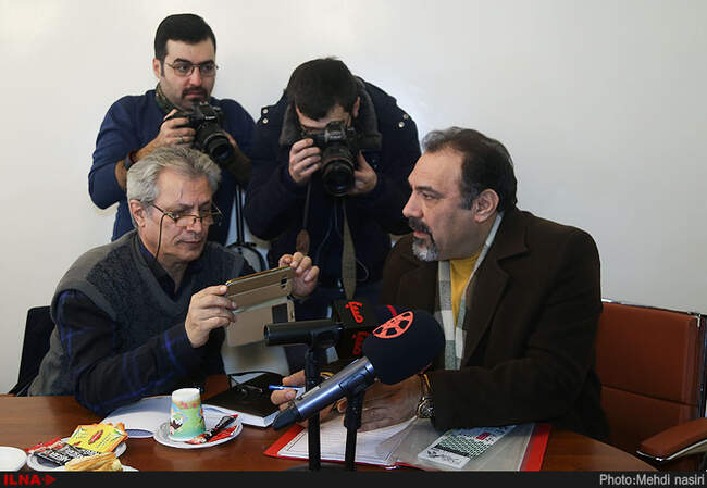 گزارش تصویری نشست خبری منوچهر شاهسواری مدیرعامل خانه سینما 