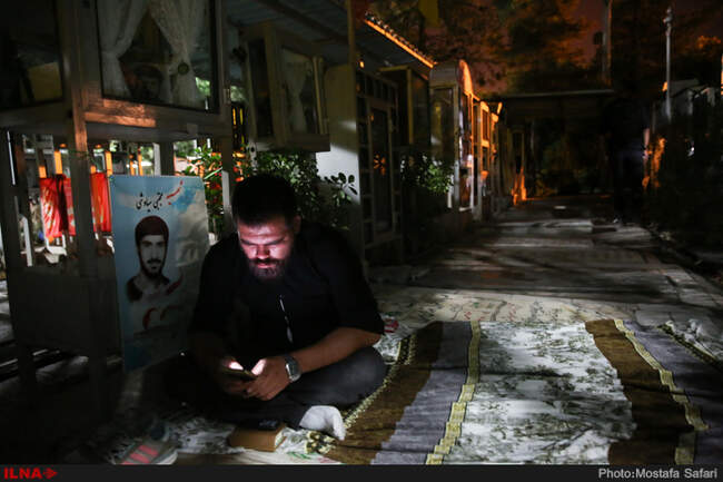 مراسم احیای شب بیست و سوم ماه مبارک رمضان در بهشت زهرا‎