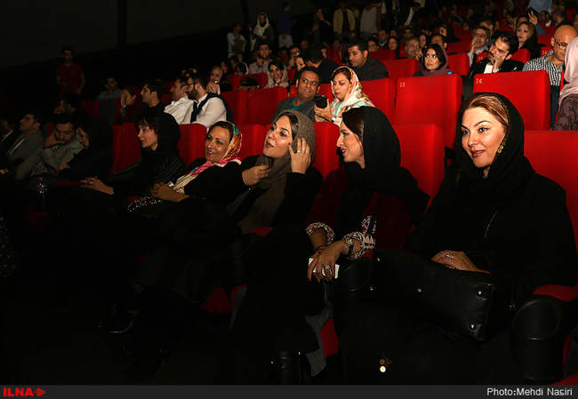 مراسم اکران خصوصی فیلم نفس به کارگردانی نرگس آبیار