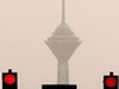 شاخص کیفیت هوای تهران ناسالم