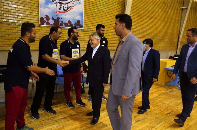 گزارش تصویری بازدید رئیس کمیته ملی المپیک از تمرینات تیم‌های ملی هن�