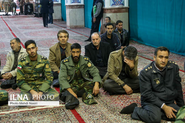 مراسم عزاداری شهید سردار سپهبد قاسم سلیمانی در حسینیه ثارالله کرمان