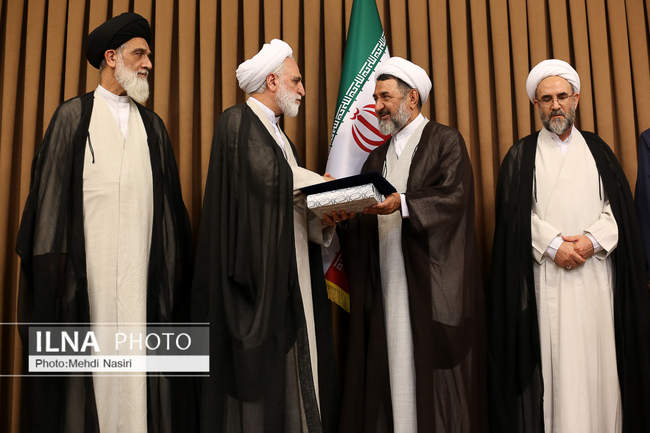 مراسم تودیع و معارفه رئیس مرکز امور شوراهای حل اختلاف کشور 