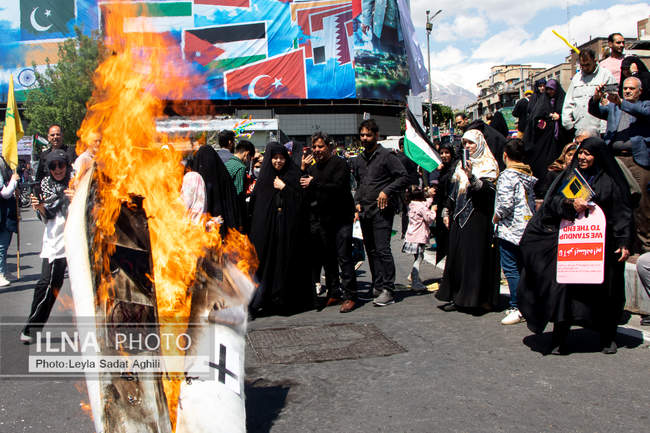 راهپیمایی روز جهانی قدس در تهران