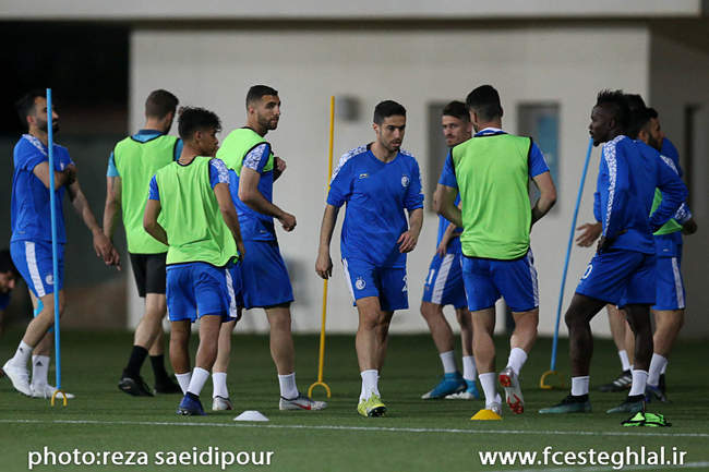 گزارش تصویری اولین تمرین استقلال در ابوظبی