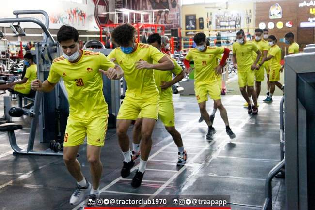  تمرین بدنسازی شاگردان منصوریان پس از دو روز استراحت