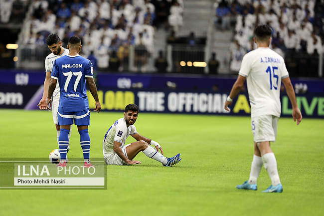 دیدار تیم‌های فوتبال استقلال ایران و الهلال عربستان 