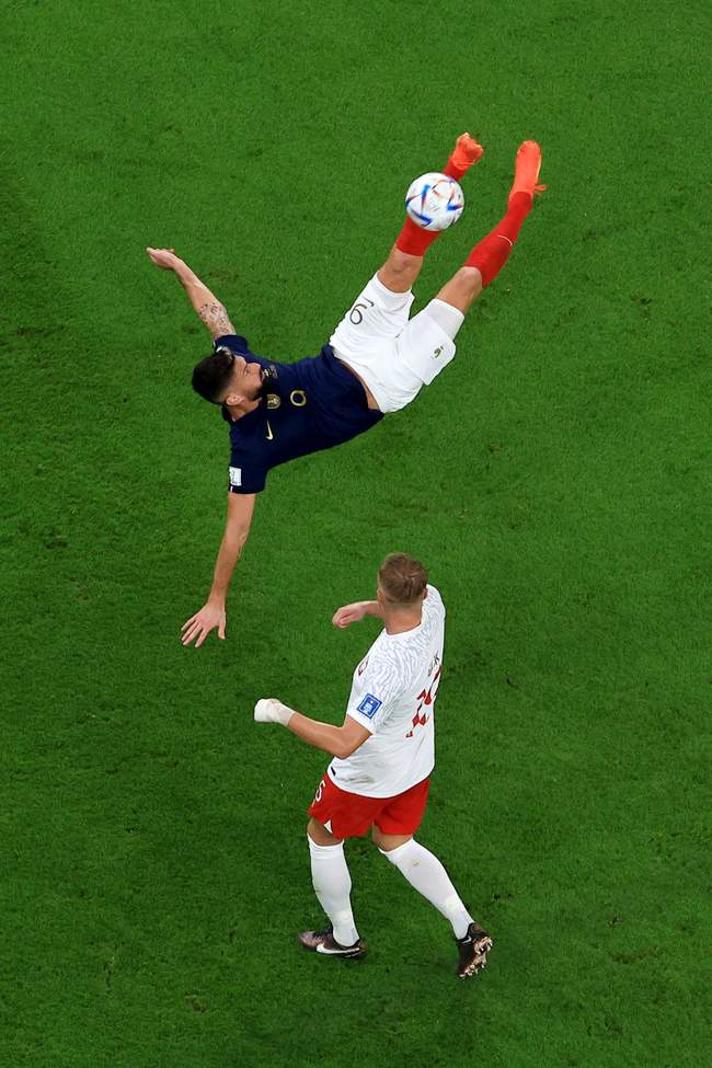 گزارش تصویری بازی فرانسه و لهستان