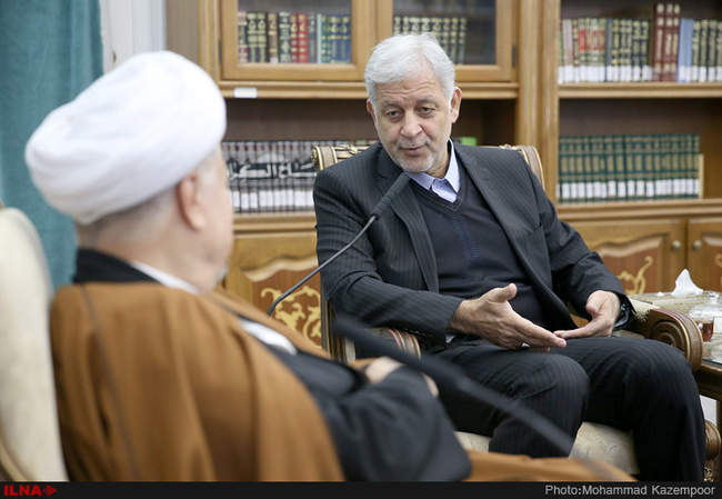 دیدار اعضای هیأت رئیسه فدراسیون هندبال با آیت الله هاشمی رفسنجانی