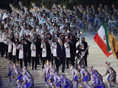 برگزاری مراسم افتتاحیه هجدهمین دوره بازی های آسیایی-اندونزی(عکس و فیلم)