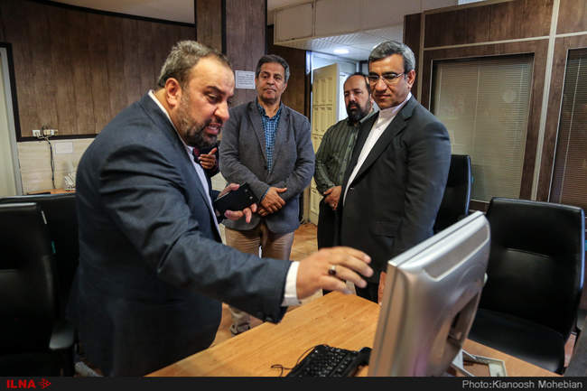 حضور غلامحسین مظفری مدیرعامل منطقه آزاد کیش در ایلنا