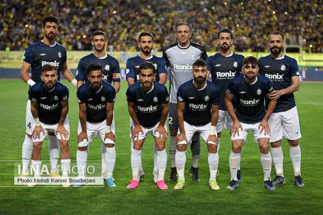 توقف تیم فوتبال سپاهان اصفهان مقابل ملوان بندر انزلی