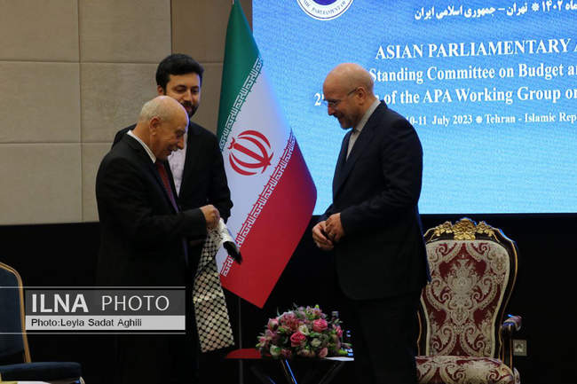  دیدارهای محمدباقر قالیباف پیش از آغاز مجمع مجالس آسیایی