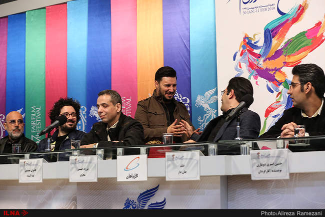 نهمین روز جشنواره فیلم فجر با حضور عوامل فیلم های جان دار و قسم