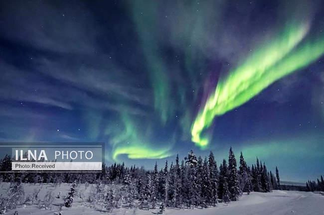 پدیده شفق قطبی در آسمان چهار کشور 