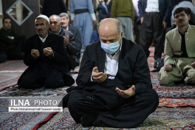  تجلیل از حافظان کل قرآن کریم در مسجد نبی شهرک پردیس سنندج 