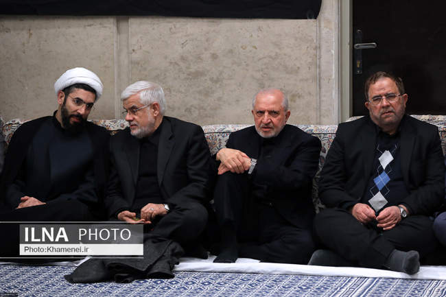 عزاداری شب شهادت حضرت فاطمه زهرا (س) با حضور مقام معظم رهبری