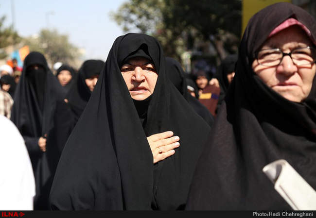 راهپیمایی نمازگزاران در اعتراض به حادثه منا-قم