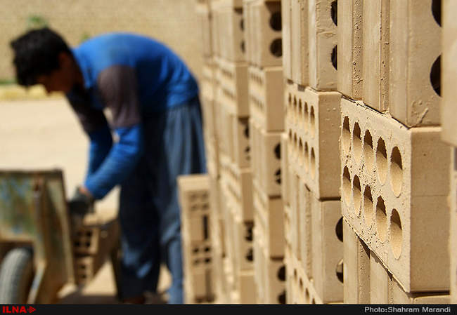 کارگران کوره های آجرپزی/ اصفهان