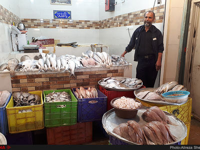 بازار ماهی فروشان آبادان و خرمشهر در آستانه نوروز