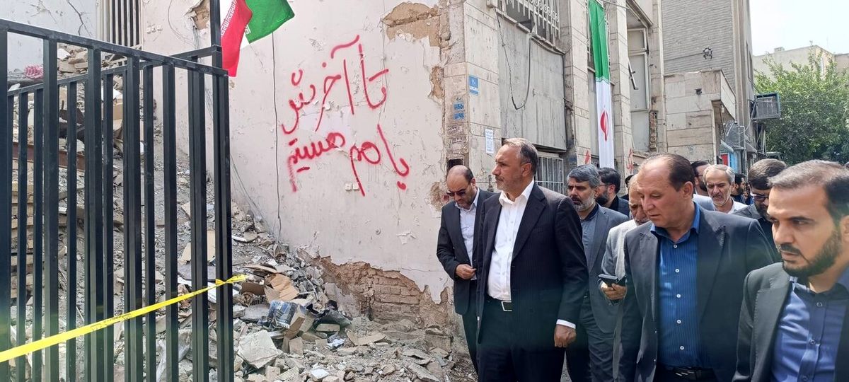 بازسازی مناطق آسیب‌دیده از حملات دشمن آغاز شده است