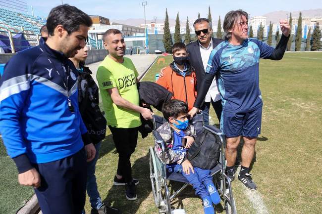 گزارش تصویری تمرین استقلال پیش از بازی با گل گهر