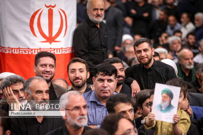 مراسم بزرگداشت شهدای جنگ تحمیلی ۱۲ روزه با حضور رهبر انقلاب