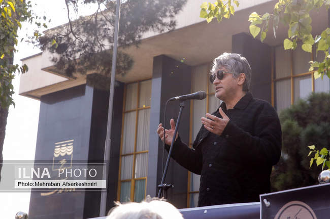 مراسم تشییع پیکر هادی مرزبان