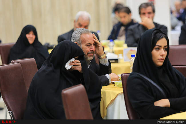 مراسم تجلیل از خانواده شهدای آتشنشان حادثه ساختمان پلاسکو