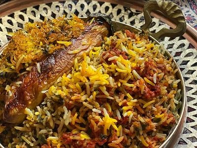 طرز تهیه سبزی پلوی دامغانی، لذیذ و مجلسی 