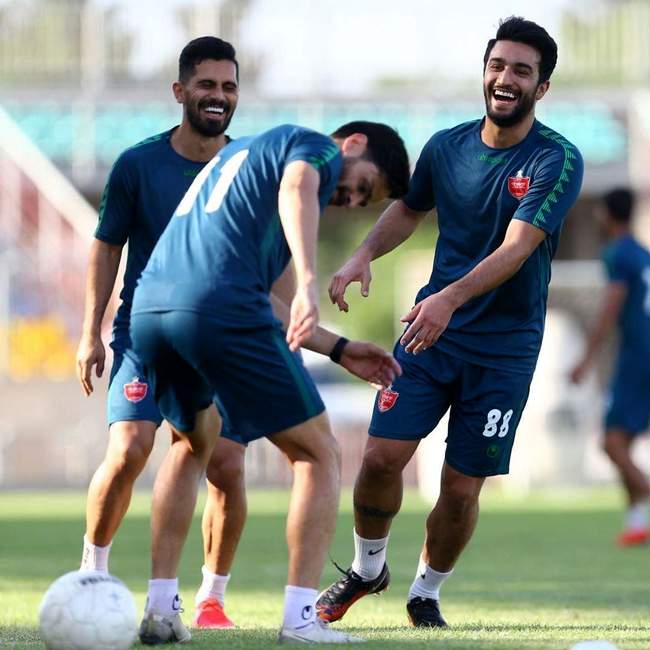 تصاویر تمرین امروز پرسپولیس