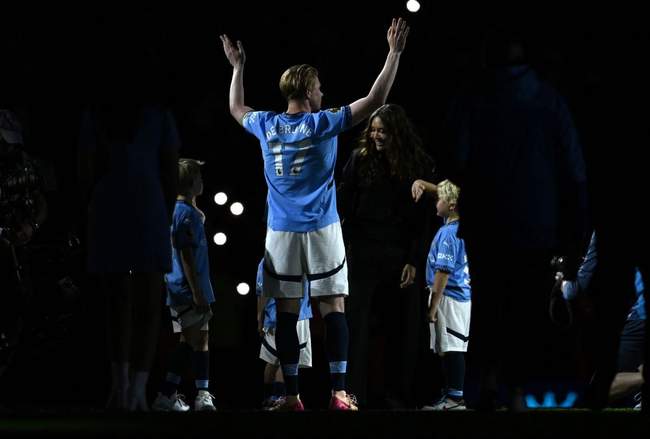 گزارش تصویری مراسم خداحافظی دی‌بروینه از منچسترسیتی