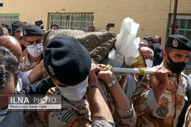 مراسم تشییع پیکر سیروس گرجستانی