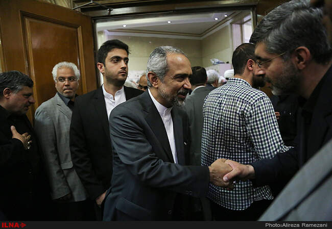 مراسم ترحیم حاج سید رضا نیری 
