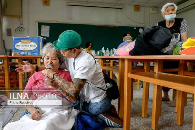 تصاویری از خسارات طوفان راگاسا در جنوب چین 