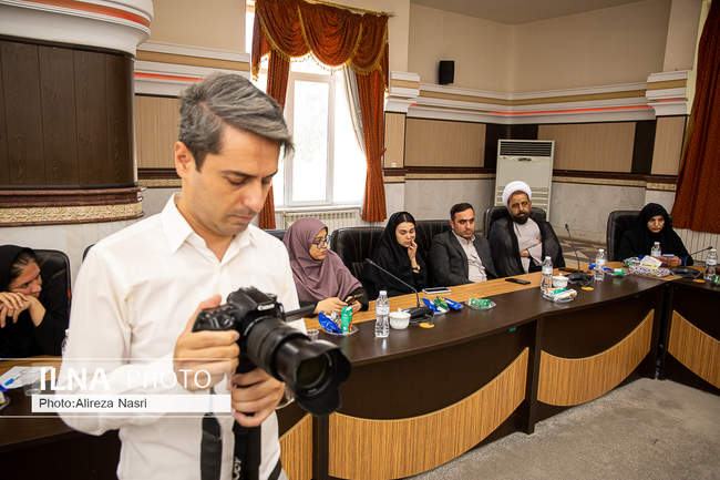 نشست خبری رئیس و اعضای هیات مدیره دوره سوم خانۀ مطبوعات استان قزوین