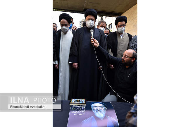 مراسم تشییع پیکر حجت‌الاسلام سید محمود دعایی