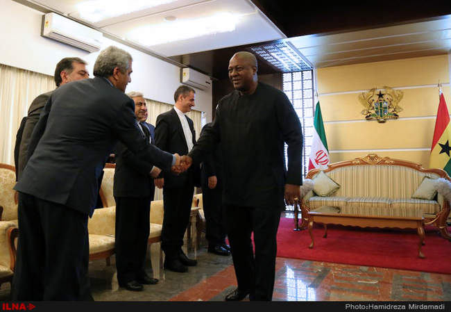 سفر محمدجواد ظریف وزیر امور خارجه کشورمان به غنا