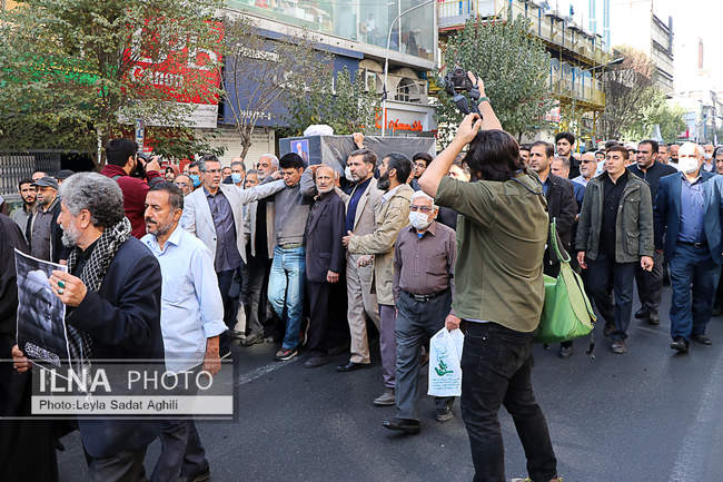 مراسم تشییع پیکر آیت الله عباسعلی اختری