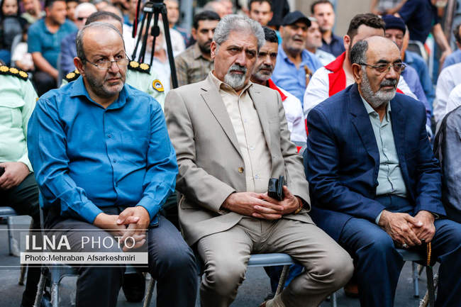 مراسم یادواره شهدای اقتدار ملی ۱۲ روزه و نام‌گذاری کوچه شهید والامق�