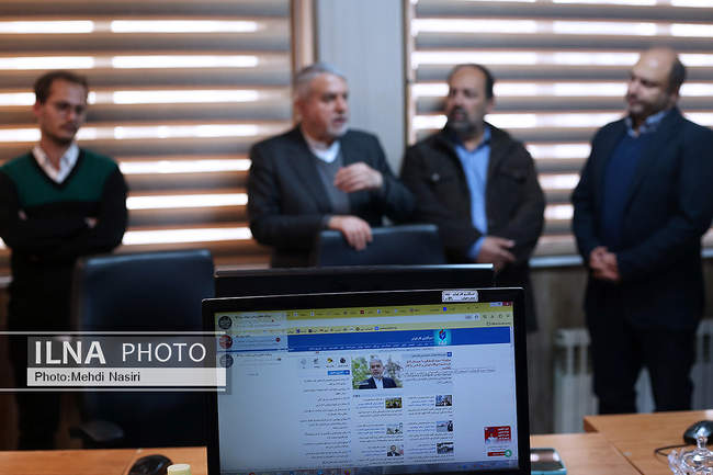 بازدید وزیر میراث فرهنگی و گردشگری از خبرگزاری ایلنا