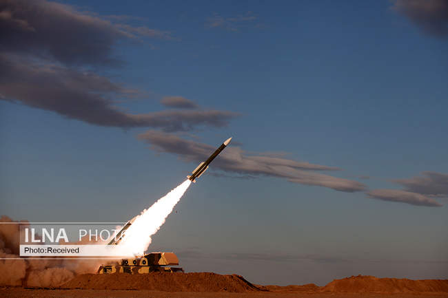 شلیک مرصاد ۱۶ و طبس در رزمایش مشترک سپاه و ارتش 