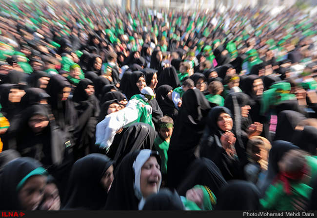  مراسم شیرخوارگان حسینی (حرم مطهر رضوی)