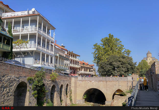 حمام های سولفور شهر تفلیس پایتخت گرجستان