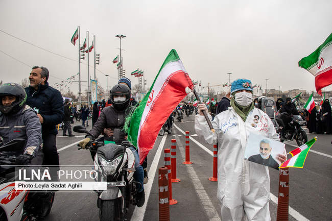 مراسم راهپیمایی ۲۲ بهمن در تهران ( 3 )