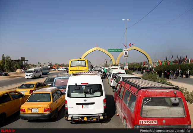 راهپیمایی زائران اربعین حسینی از نجف تا کربلا/2