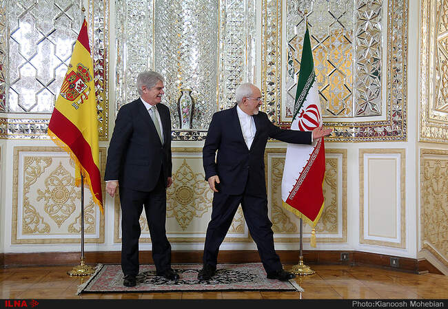 Meeting of Foreign Ministers of Iran and Spain