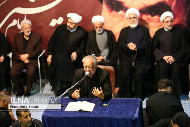 مراسم بزرگداشت والده همسر حجت‌الاسلام سید حسن خمینی در حسینیه جماران